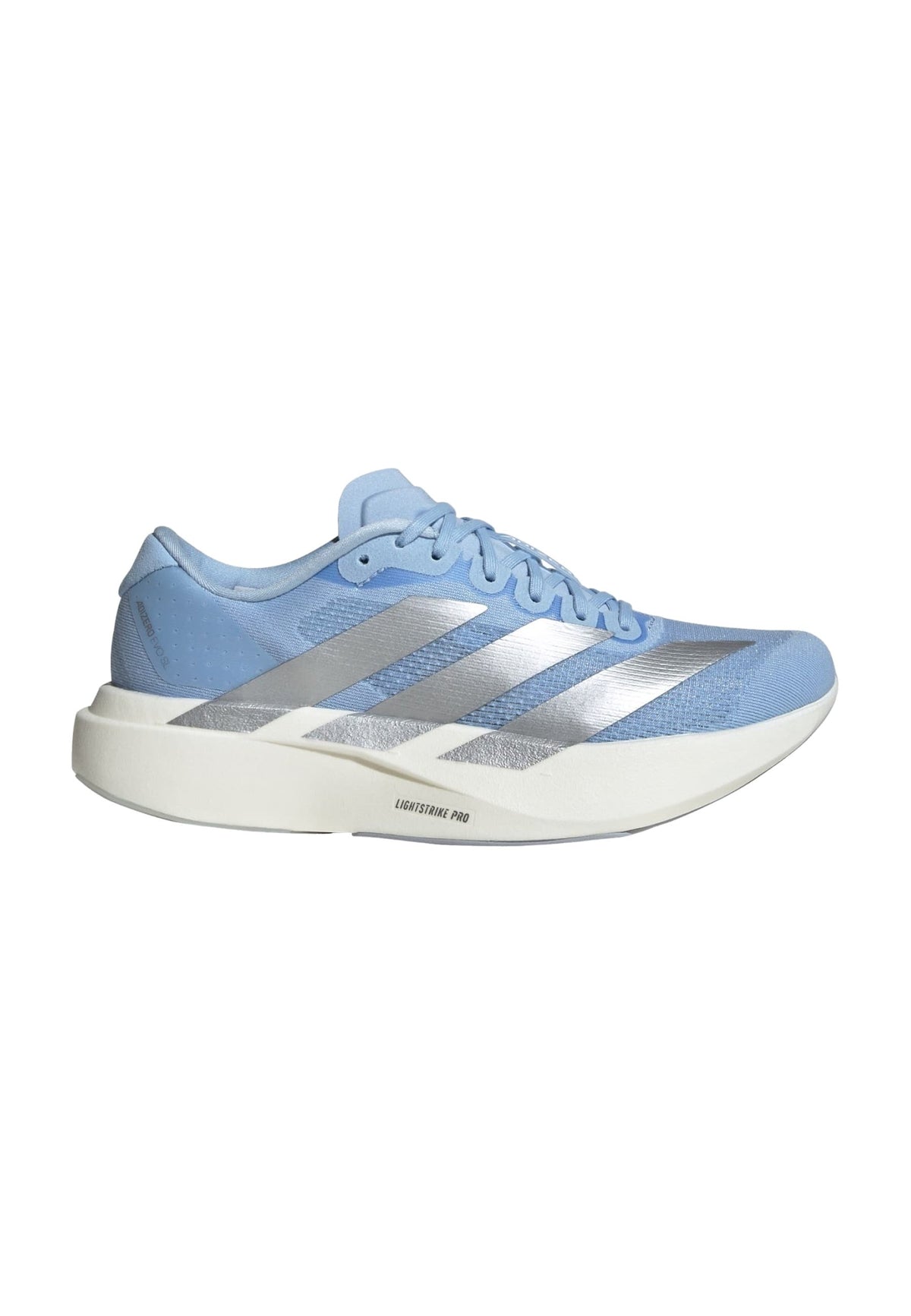 adidas Adizero Evo SL W - Glow Blue Silver Metallic Cloud White