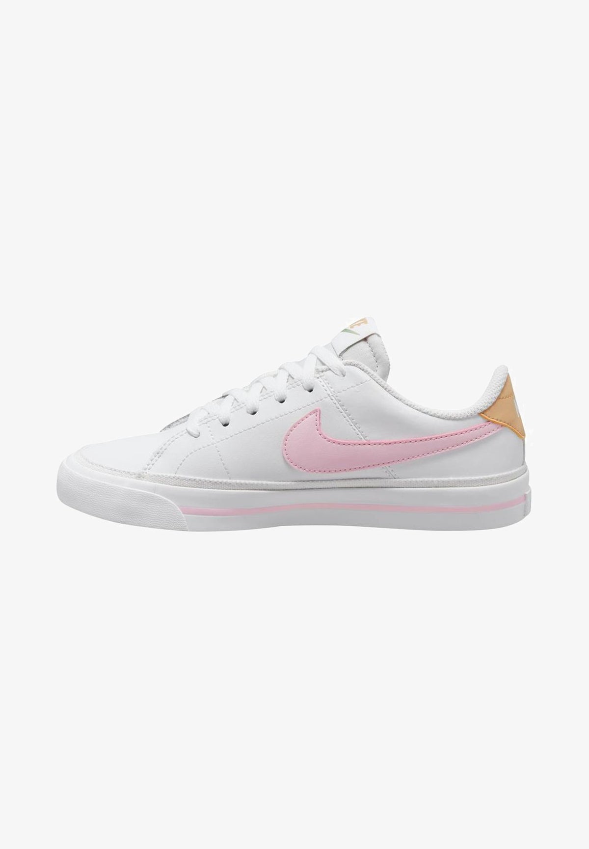 Nike Court Legacy - White / Pink Foam Sesame Honeydew