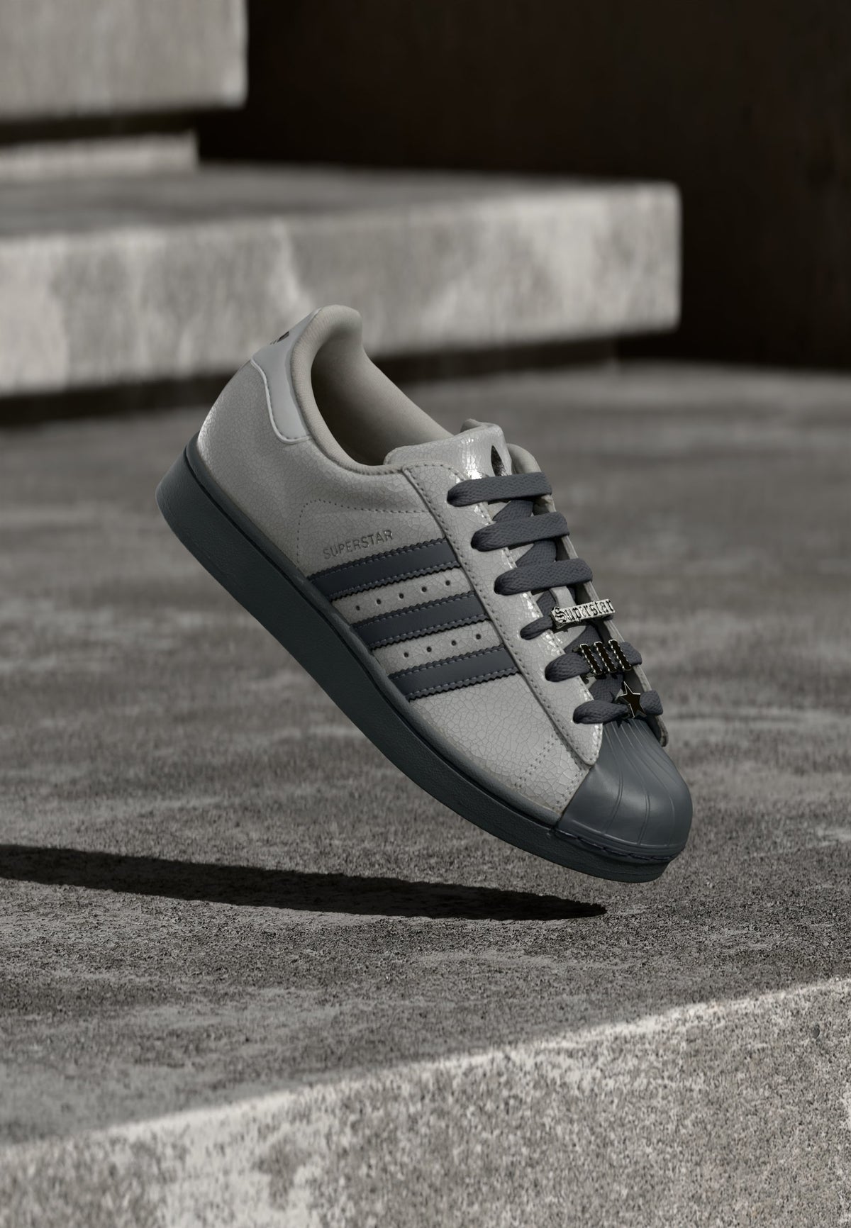 adidas Superstar II - Grey Two / Grey Five / Silver-coloured Metallic