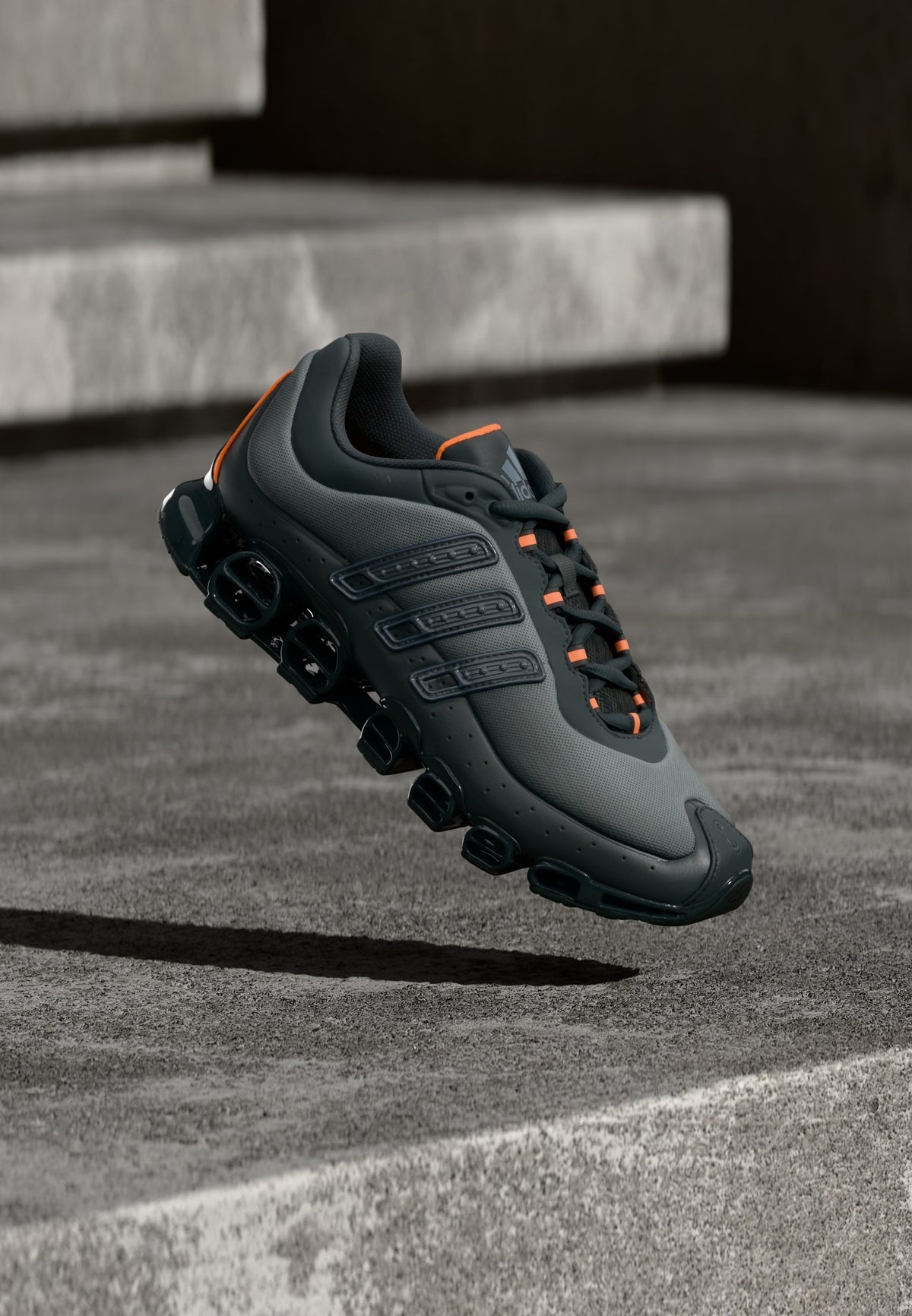 adidas Megaride - Grey Six / Lucid Orange