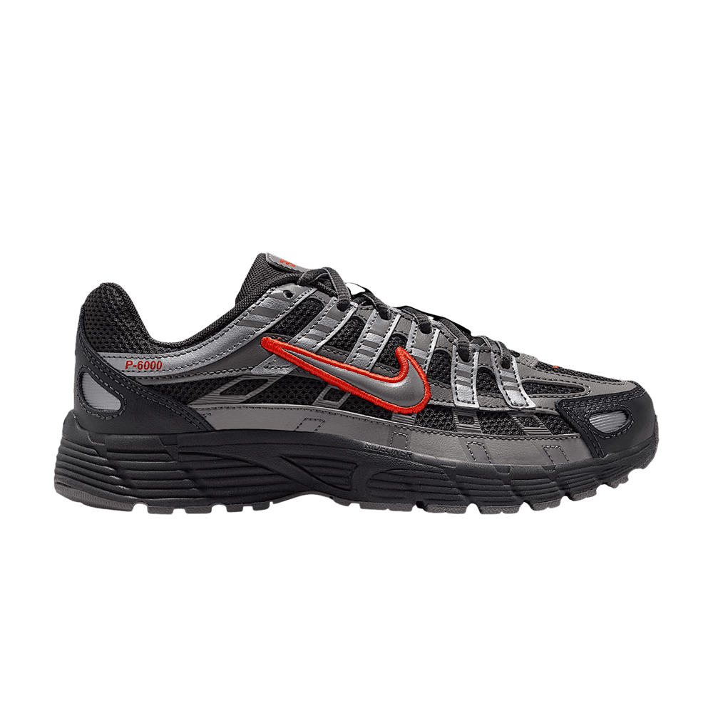 Nike P-6000 - Anthracite Picante Red Metallic Cool Grey