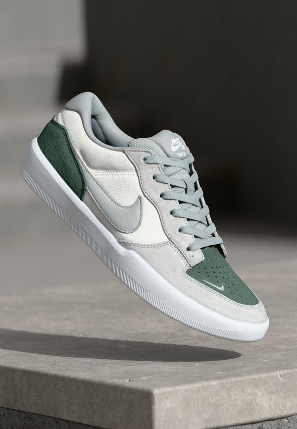 Nike SB Force 58 - Wit / Platinakleurig / Groen