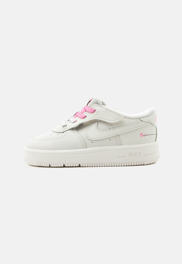 Nike Force 1 - Light Bone / Playful Pink / Fauna Brown