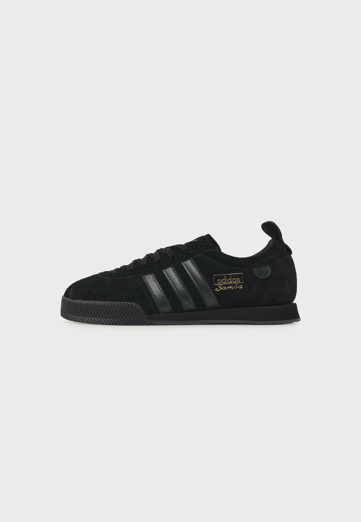 adidas Samba 62 Super - Core Black / Core Black / Gold-coloured