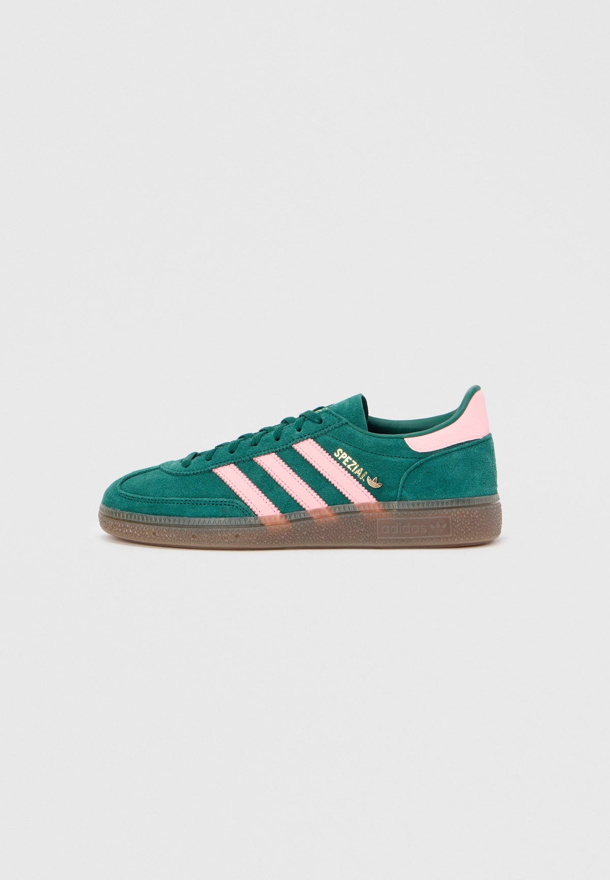 adidas Handball Spezial W - Collegiate Green / Pink Spark / Gold-coloured