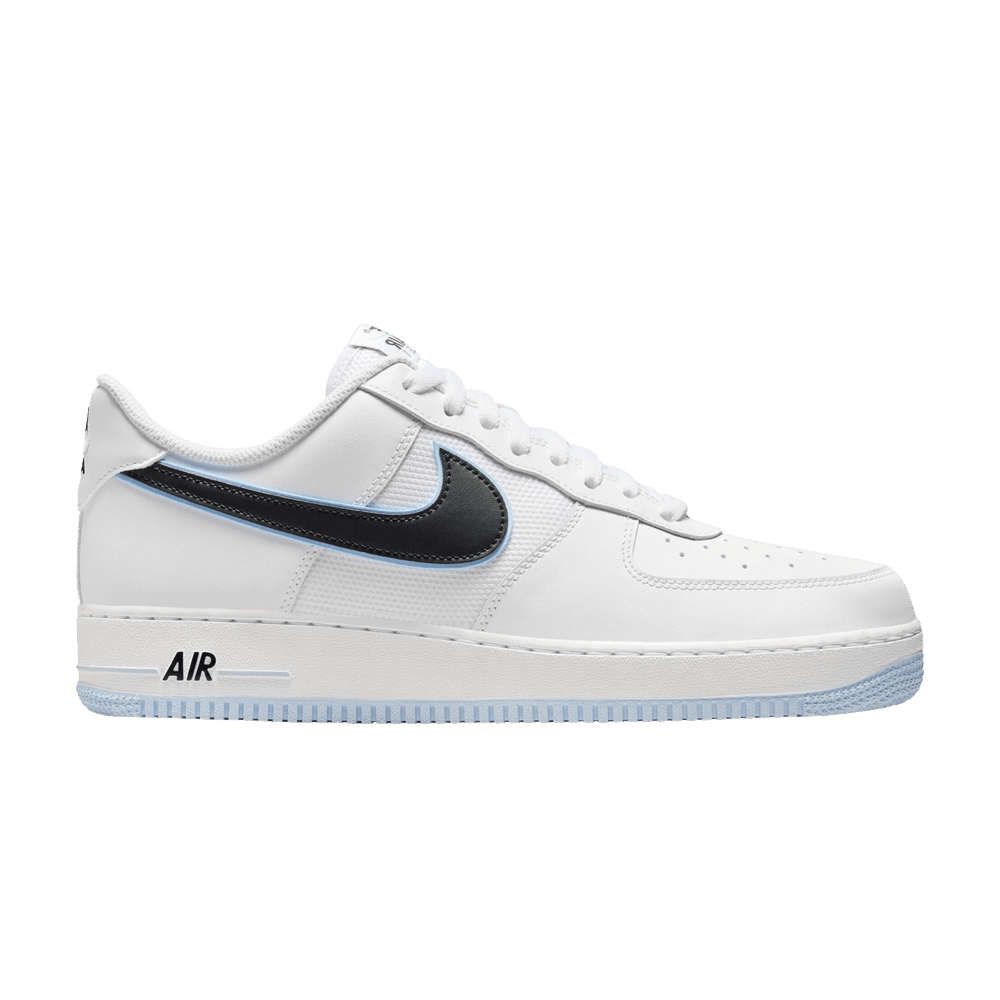 Nike Air Force 1 Low '07 - White Black Hydrogen Blue