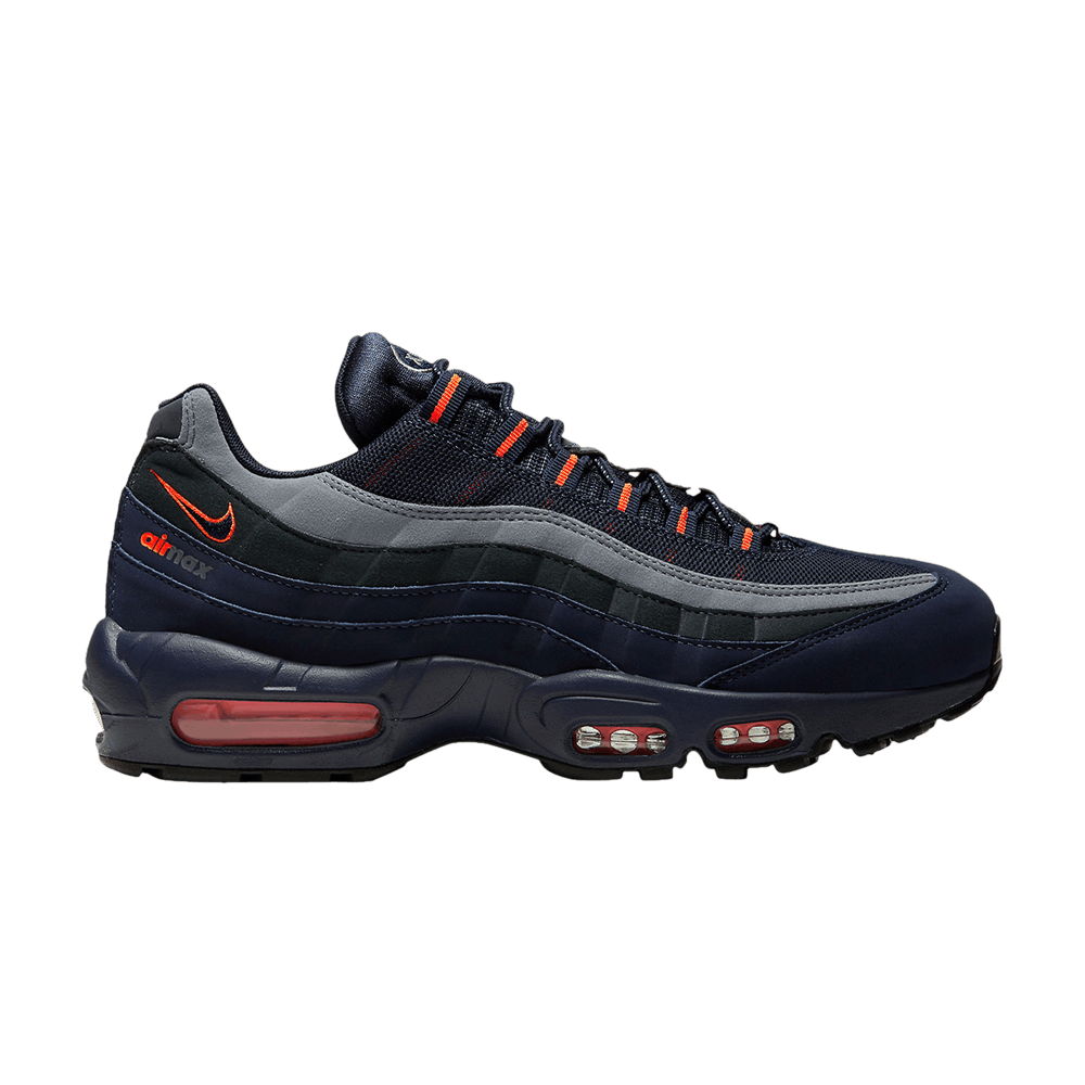 Nike Air Max 95 Logo - Navy Orange