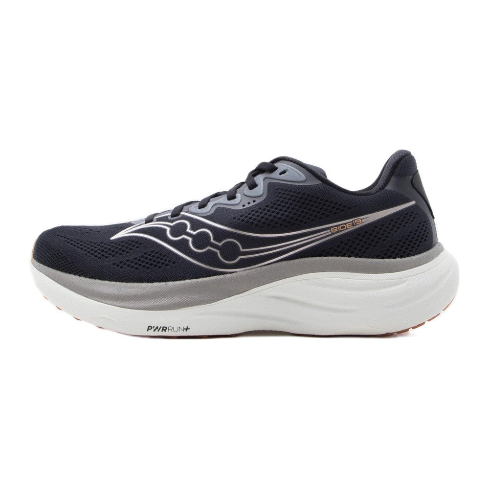Saucony Ride 19 - Black / Pewter