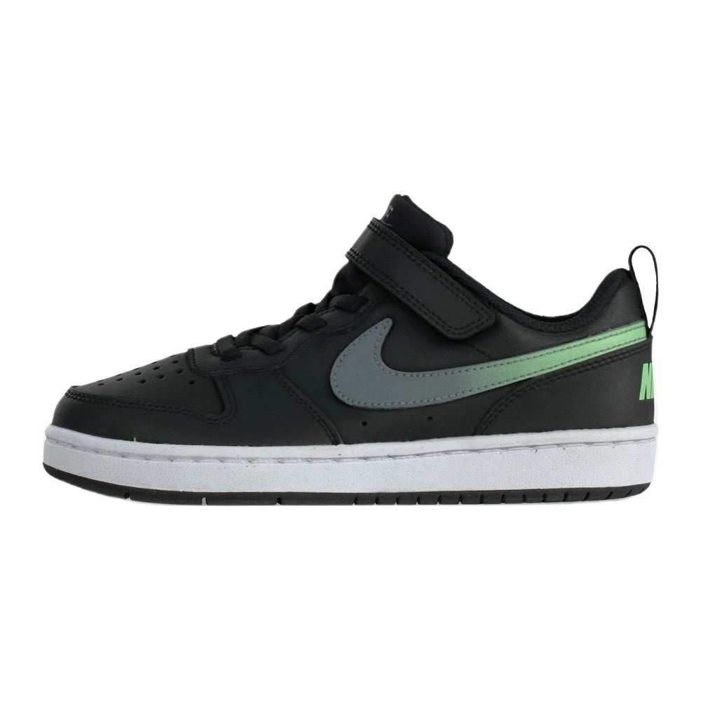 Nike Court Borough Fade - Black / Illusion Green / Smoke Grey / White