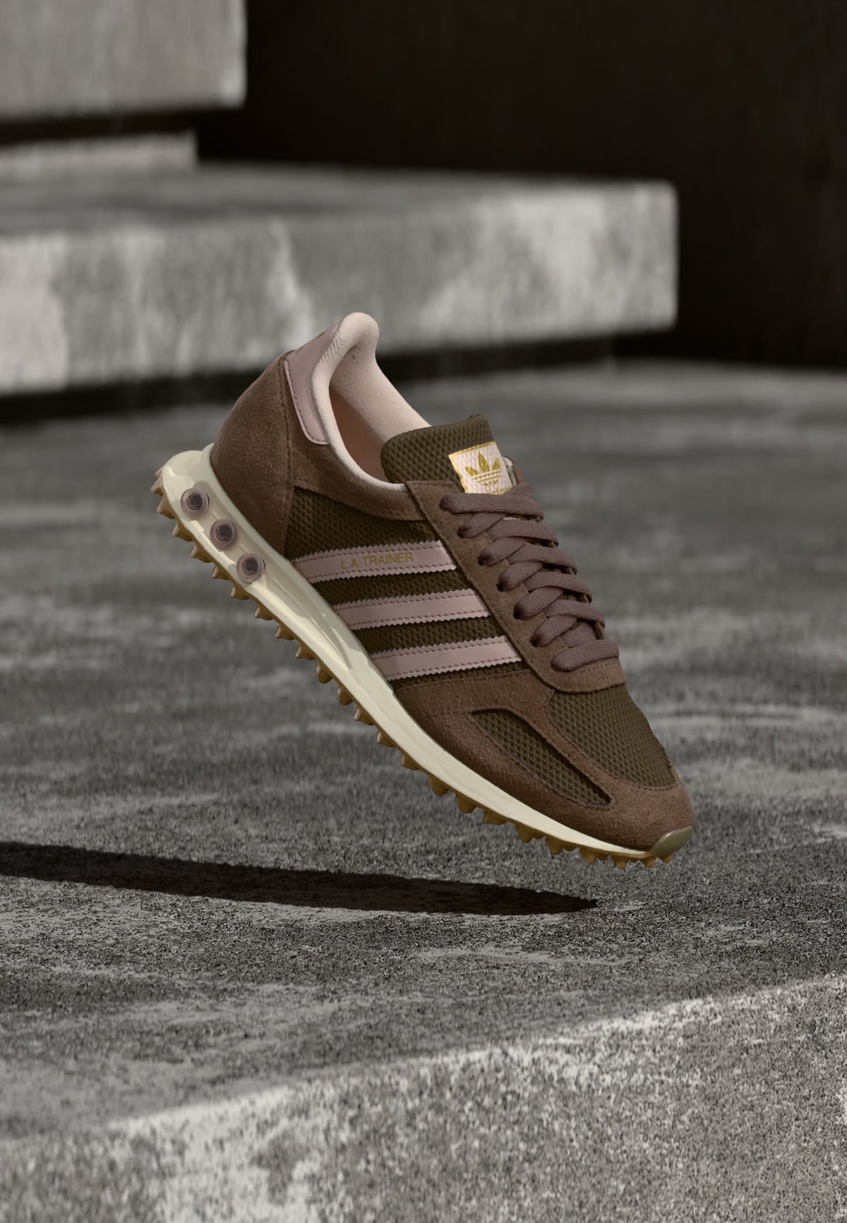 adidas La OG - Earth Strata / Vapour Grey Metallic / Off White