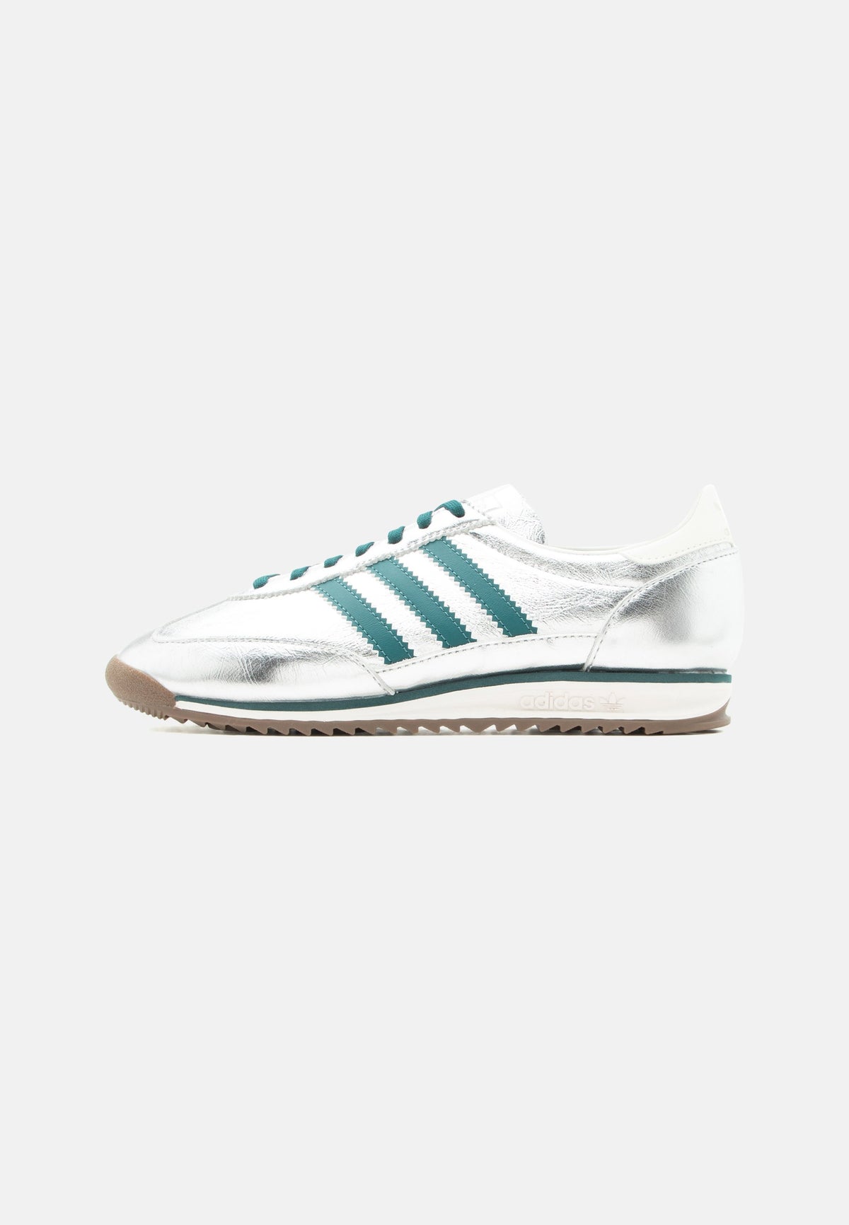 adidas SL 72 OG - Silver-coloured Metallic / Rich Green / Off White