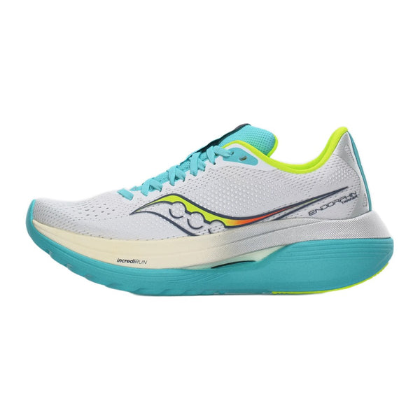 Saucony Endorphin - White / Aqua