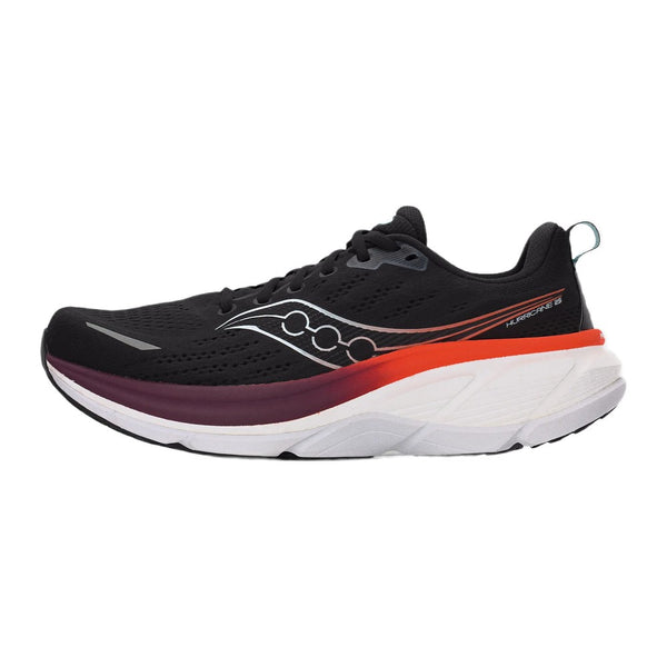 Saucony Hurricane 25 - Black / Crimson