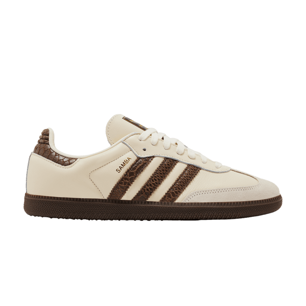 adidas Samba OG - Cream Earth Strata Maroon