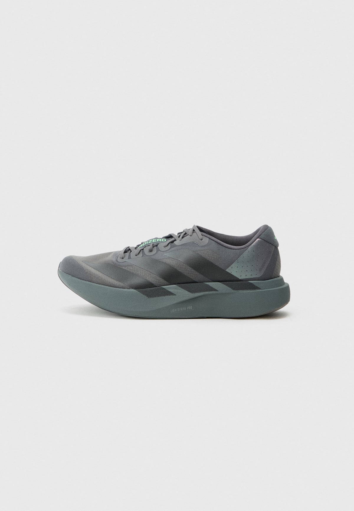 adidas Adizero Evo M - Grey / Core Black / Lime Burst