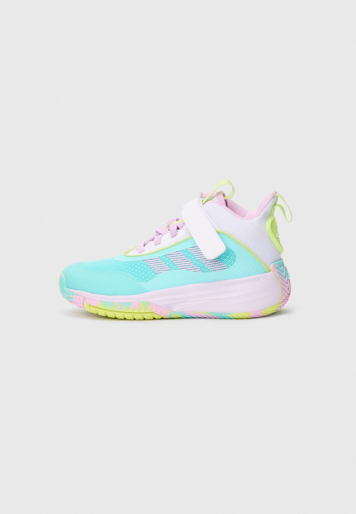 adidas Ownthegame 3.0 K - Flash Aqua / Bliss Lilac / White