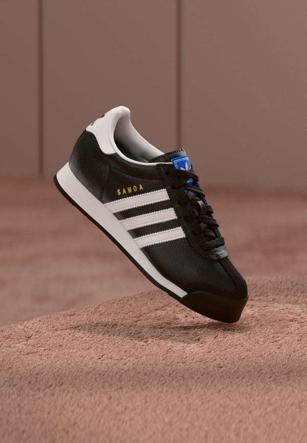 adidas Samoa - Core Black / Footwear White / Gold-coloured Metallic