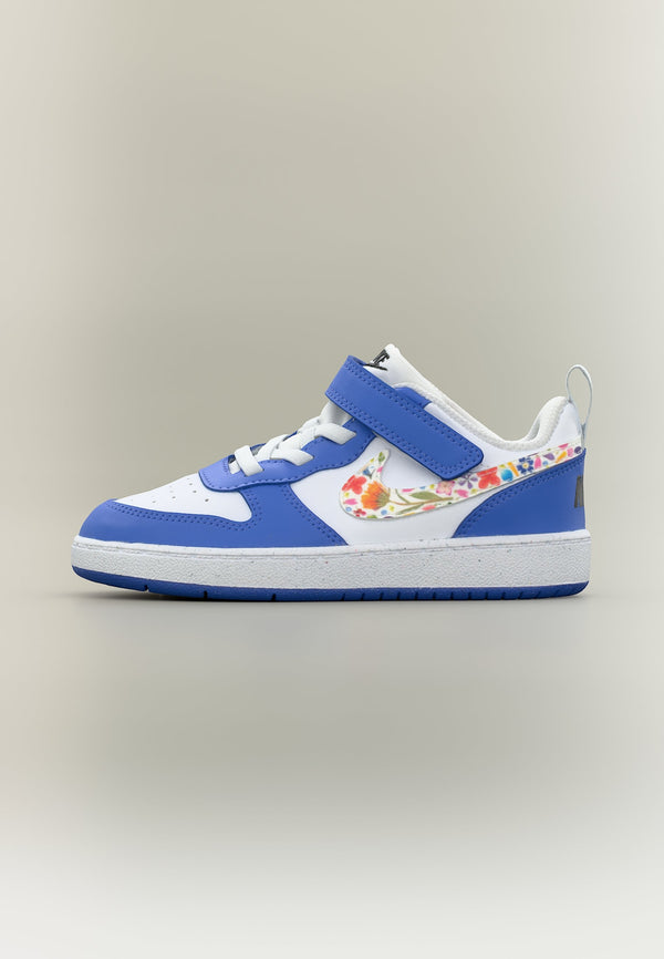 Nike Court Borough - White / Sapphire / Black