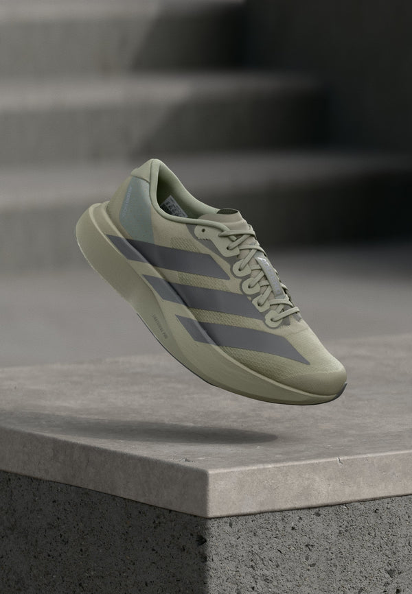 adidas Adizero Evo SL M - Silver-coloured Pebble / Carbon / Iron Metallic
