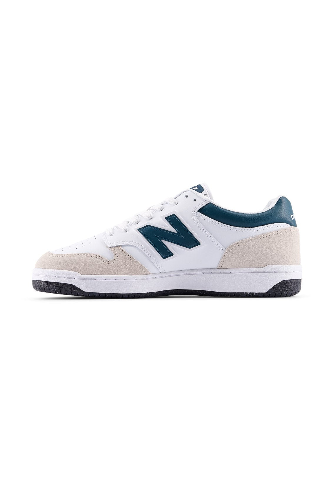 New Balance 480 - White / Medusa Green