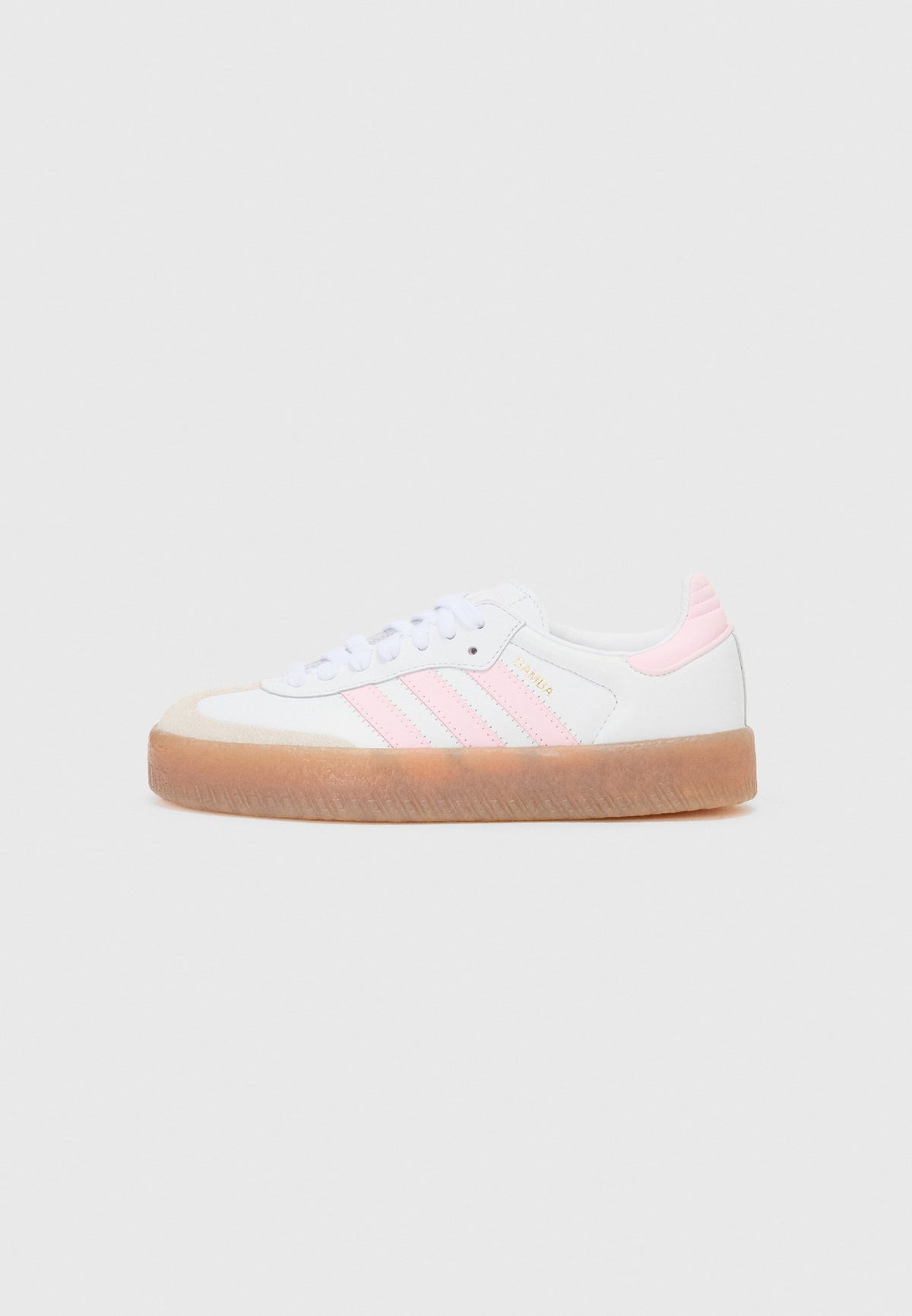 adidas Sambae - White / Clear Pink / Gold-coloured