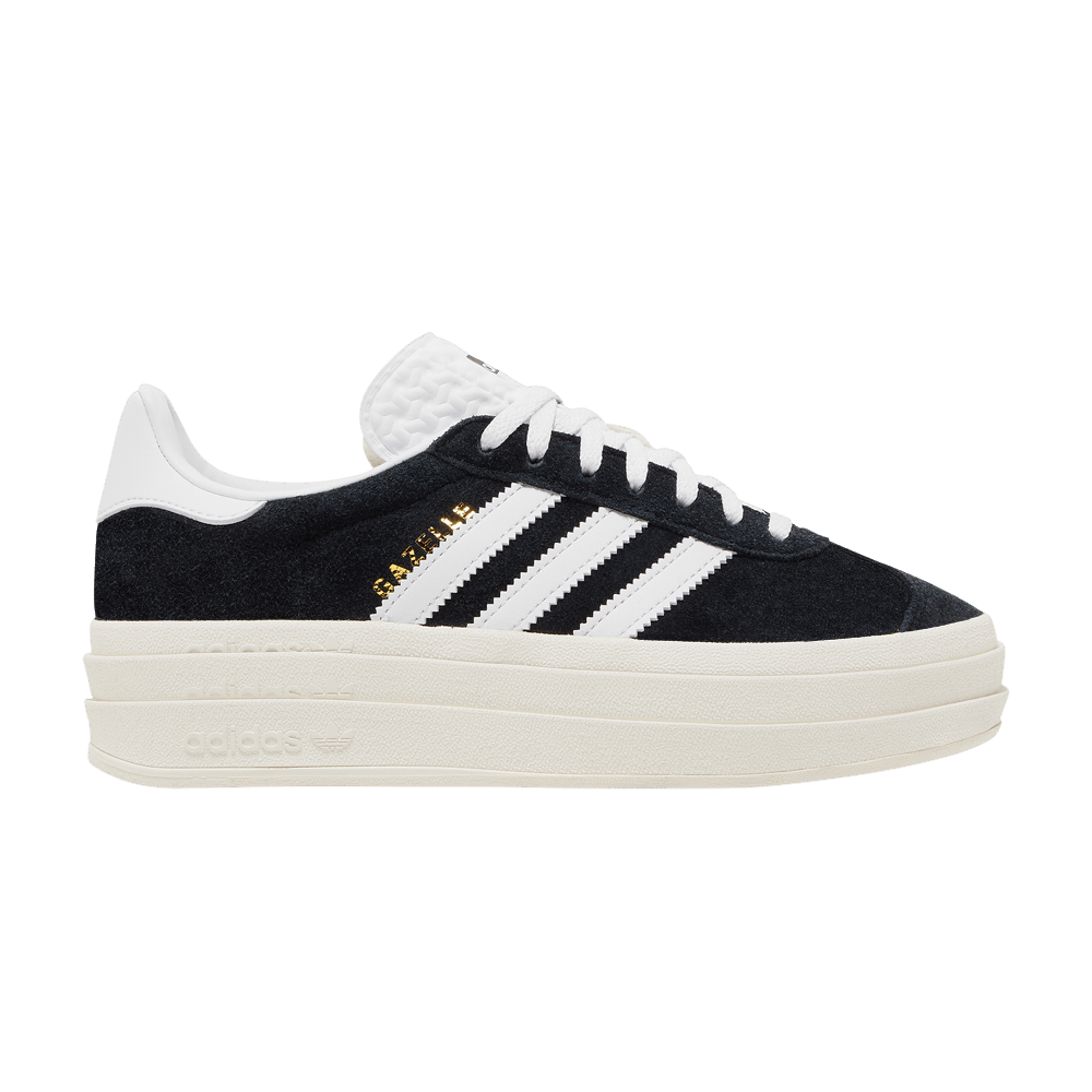 adidas Gazelle Bold - Core Black White