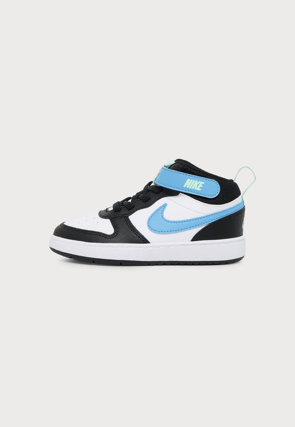 Nike Court Borough - White / Football Blue / Black / Arctic Green