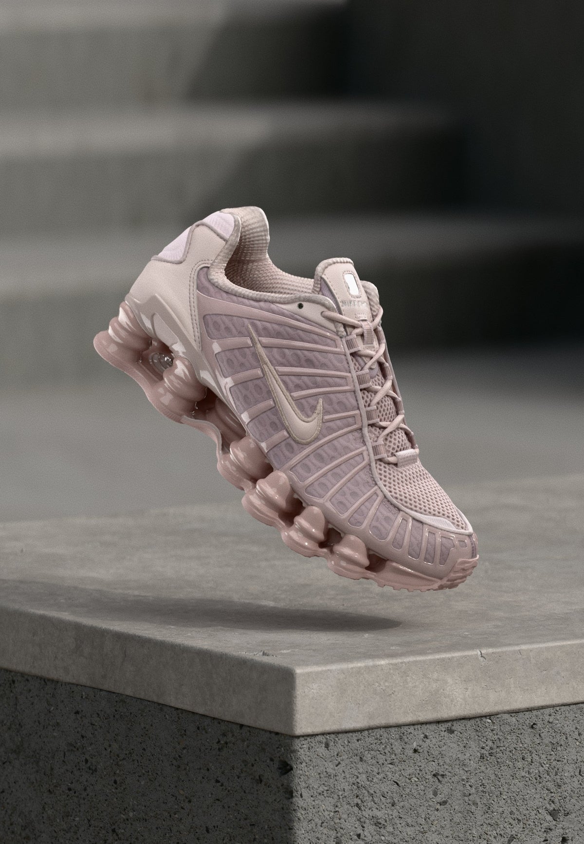 Nike Shox Tl - Particle Rose / Metallic Silver-coloured
