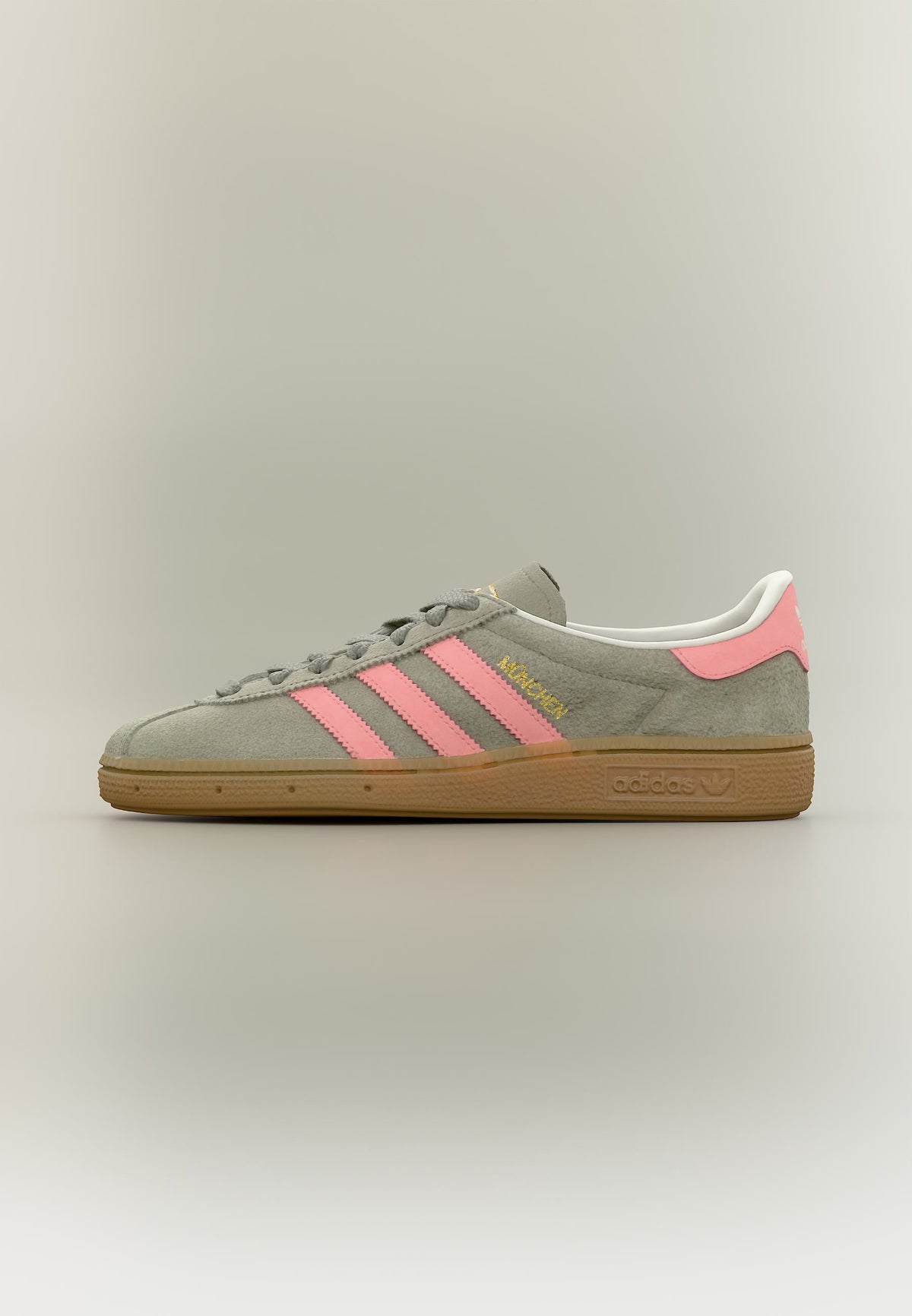 adidas Muenchen - Silver-coloured Pebble / Glory Pink / Orbit Grey