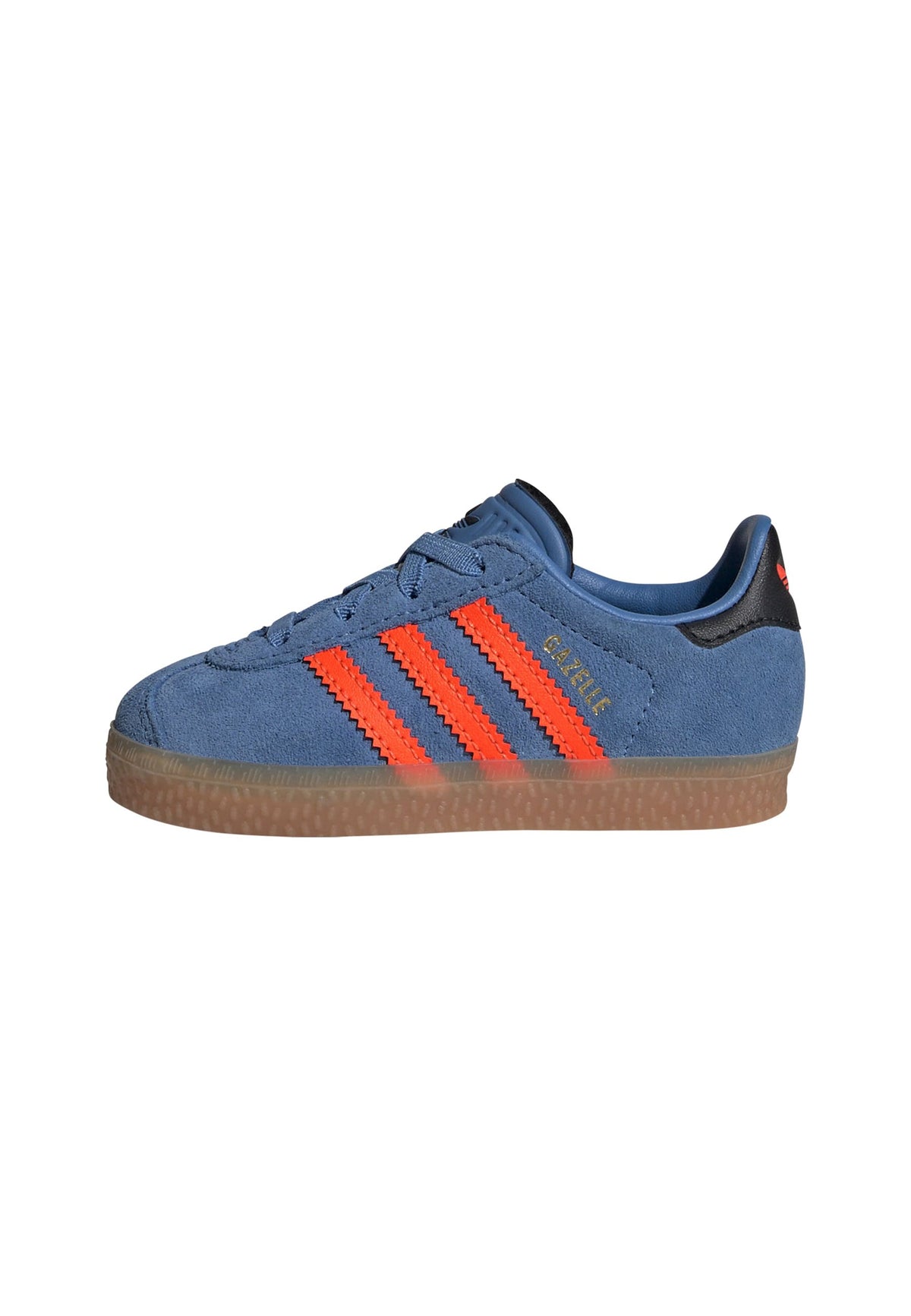 adidas Gazelle Comfort Closure Elastic Laces - Focus Blue Solar Orange Core Black
