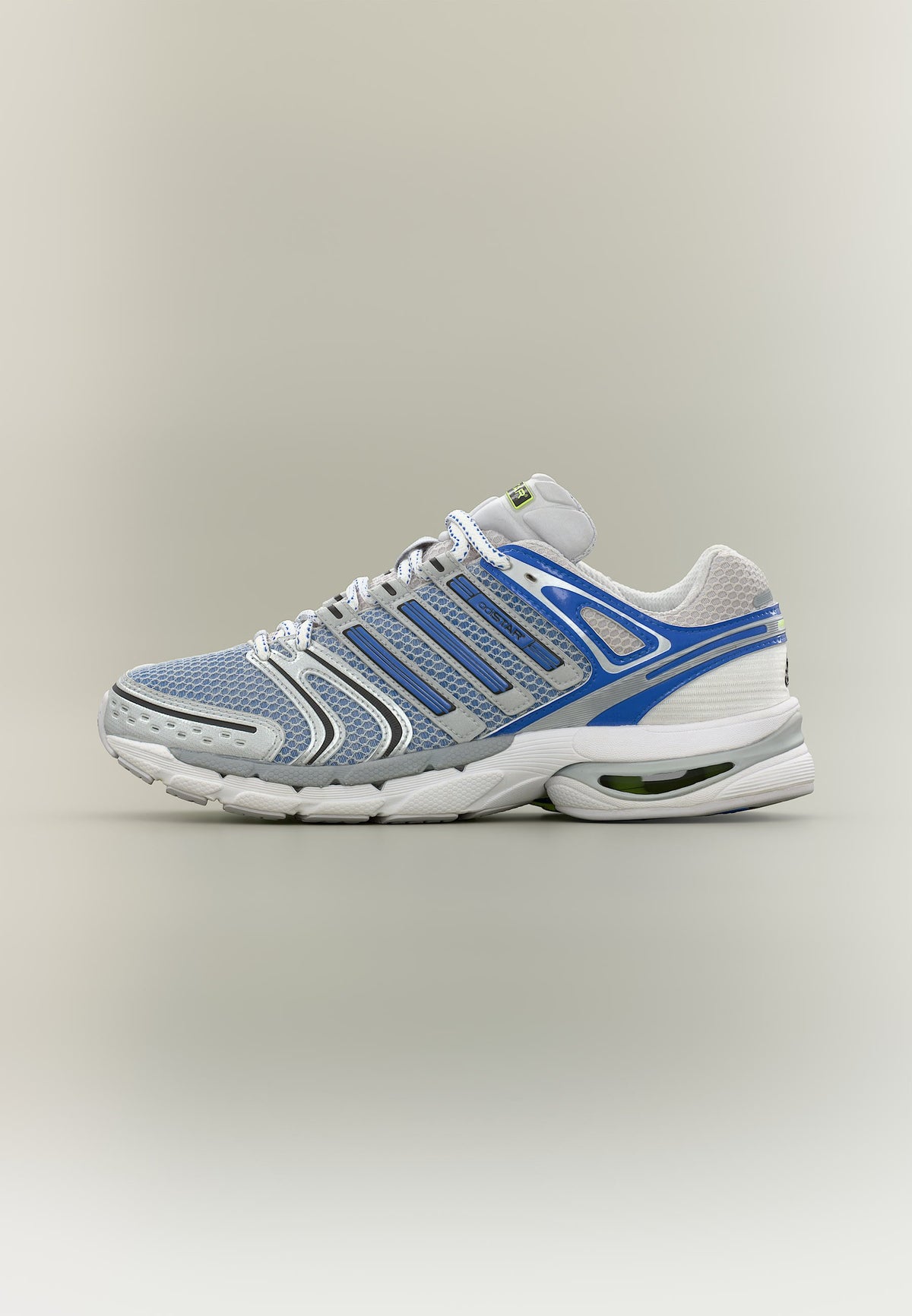 adidas Adistar Control 5 - Silver-coloured Metallic / HI Res Blue / Lucid Lemon