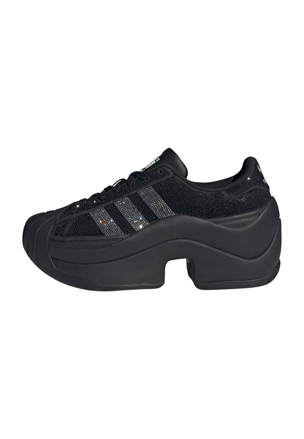 adidas Superstar Bold Rhinestone - Core Black / Silver Met / Ftwr White