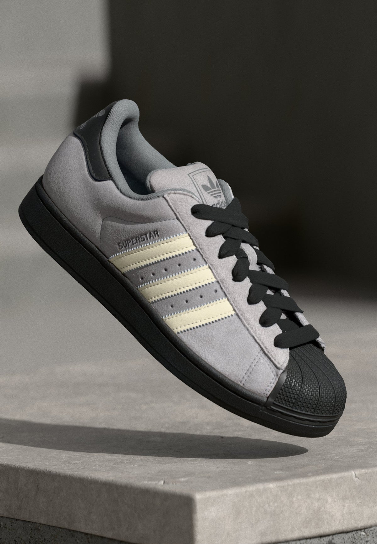 adidas Superstar II - Grey Three / Cream White / Core Black