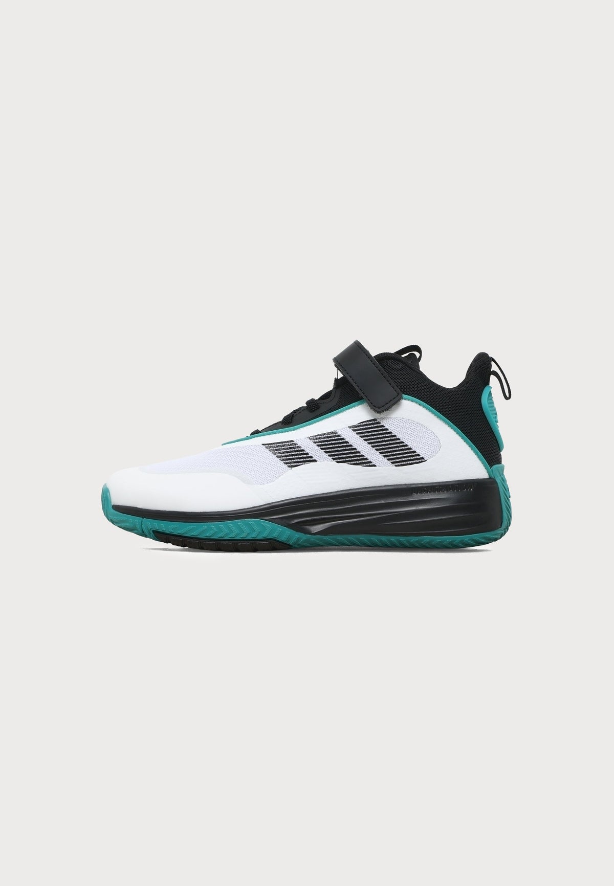 adidas Ownthegame 3.0 K - Ftwr White / Core Black / Pure Teal