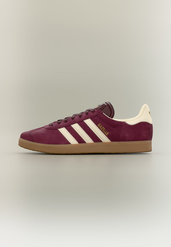 adidas Gazelle - Maroon / Cream White