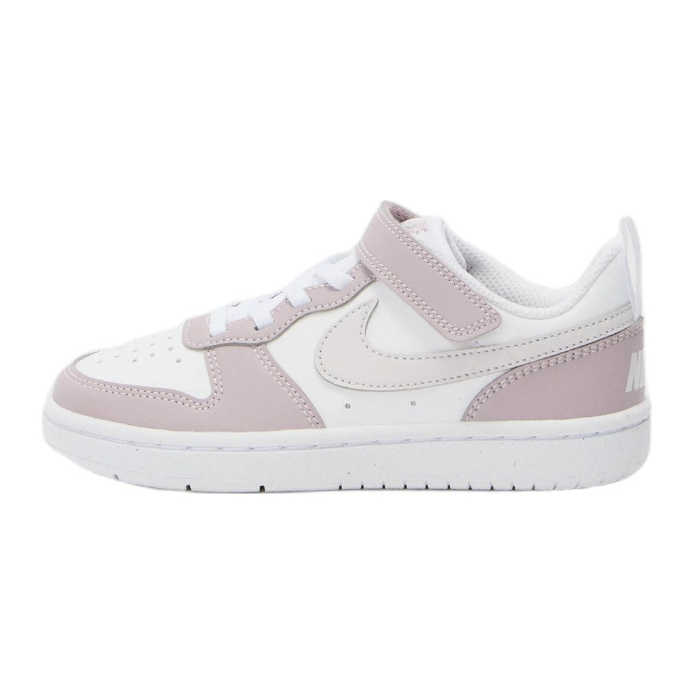 Nike Court Borough Recraft - White / Venice / Plum Fog / White