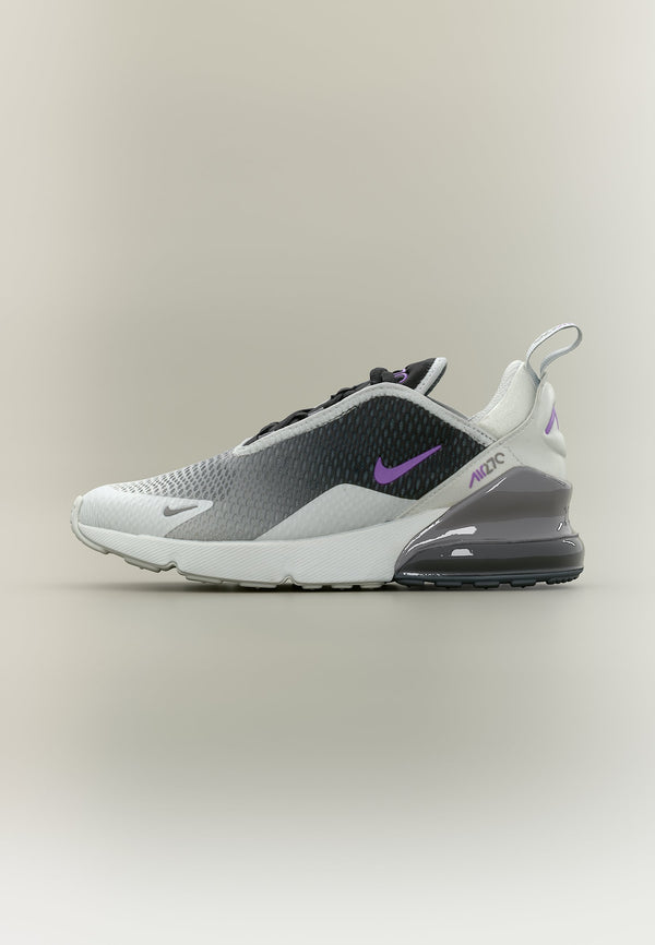 Nike Air Max 270 - Photon Dust / Bright Violet / Black / Pencil Point
