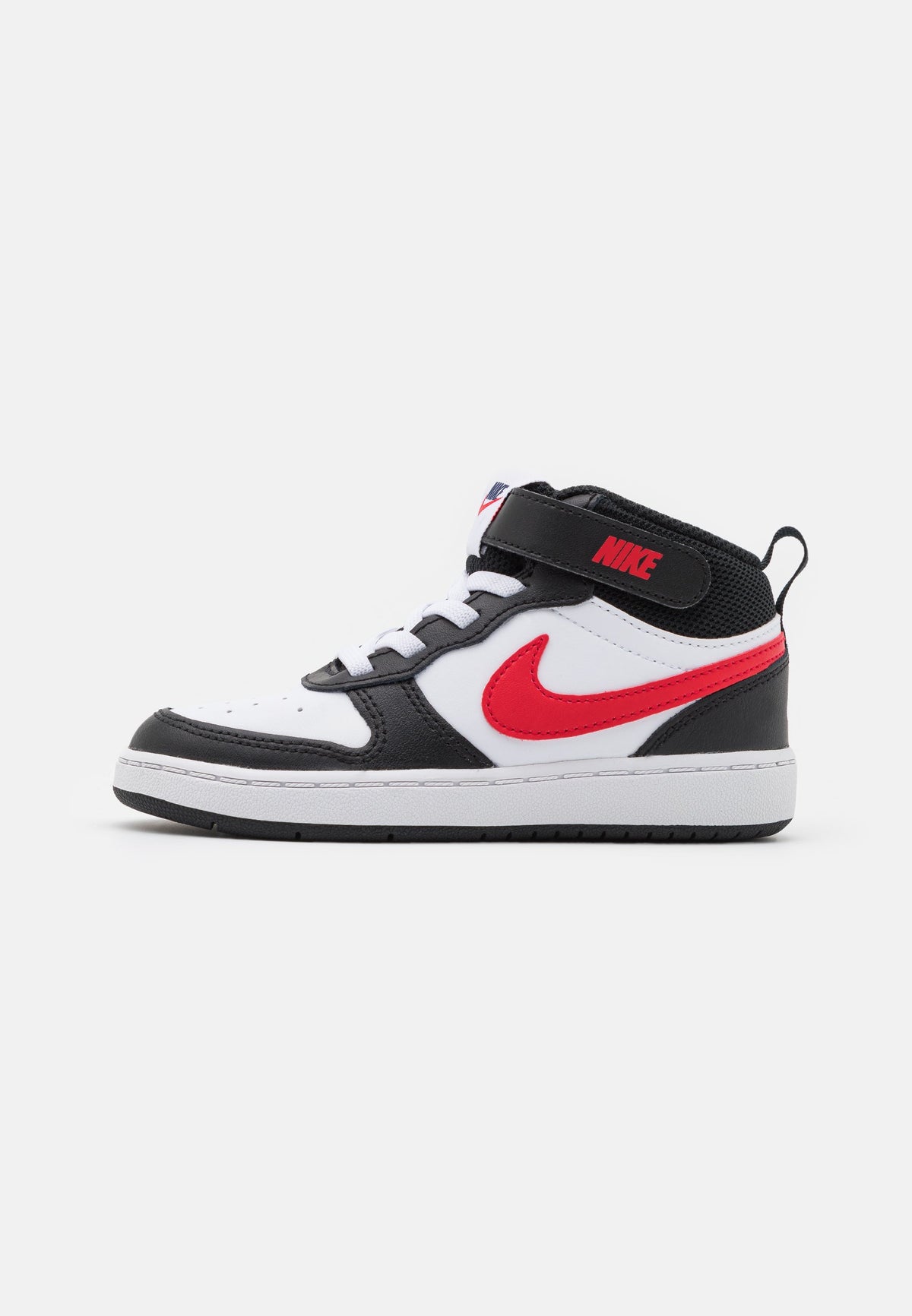 Nike Court Borough MID 2 - White / University Red / Black / Midnight Navy