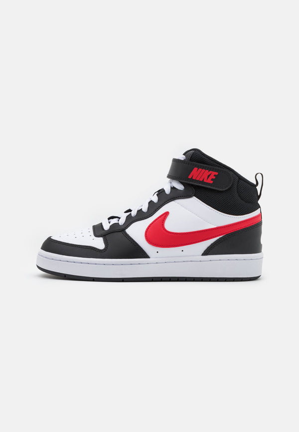 Nike Court Borough MID 2 - White / Black / University Red