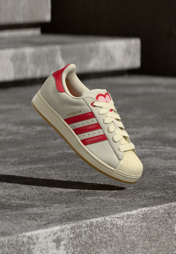 adidas Superstar II - Cream White / Better Scarlet / Gold-coloured Metallic