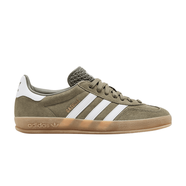 adidas Gazelle Indoor - Olive Strata Cloud White Gum