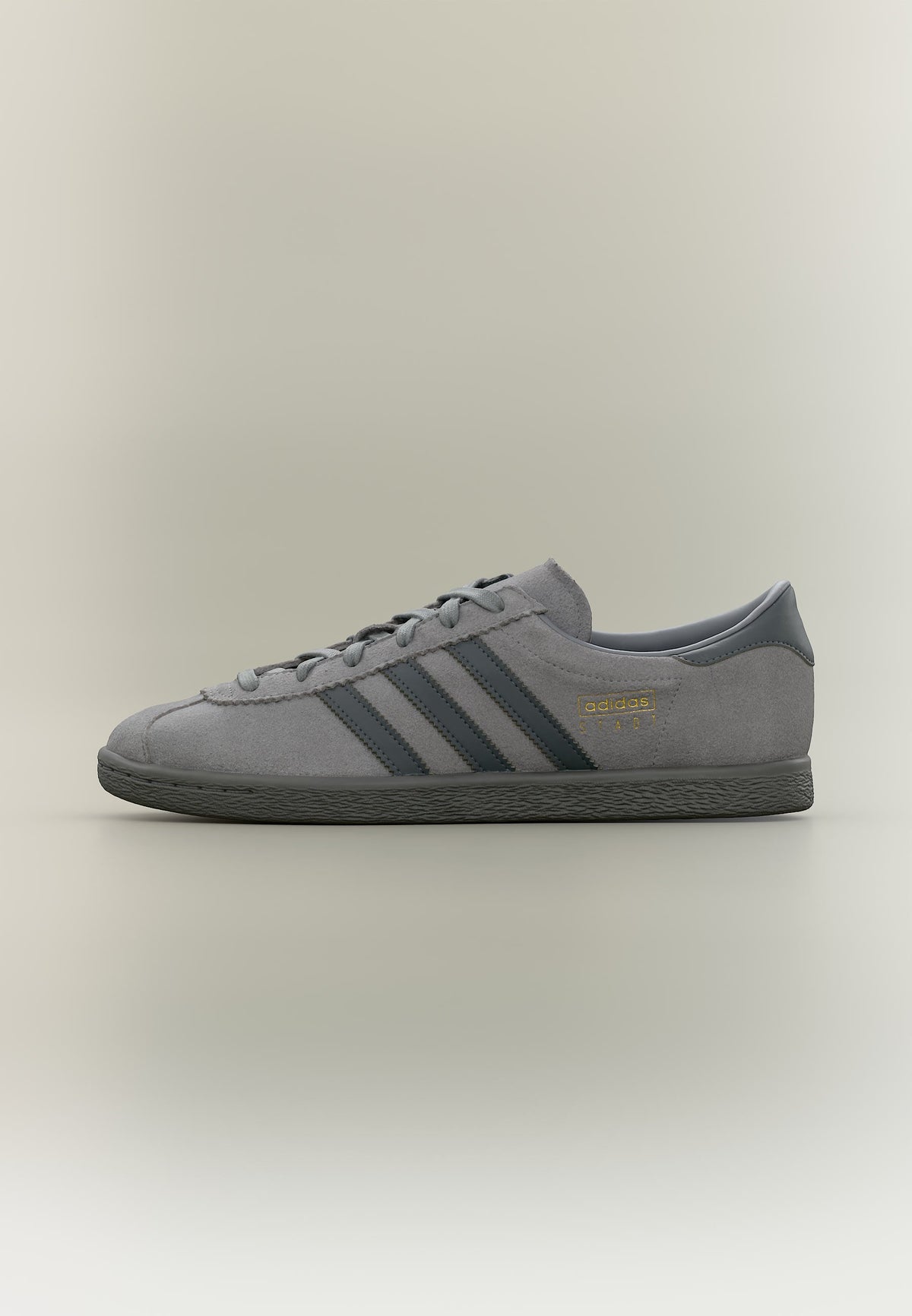 adidas Stadt - Grey Three / Grey Five / Gold-coloured Metallic