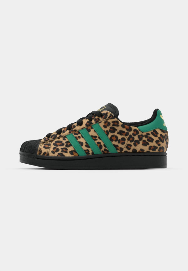 adidas Superstar II - Core Black / Court Green / Gold Metallic