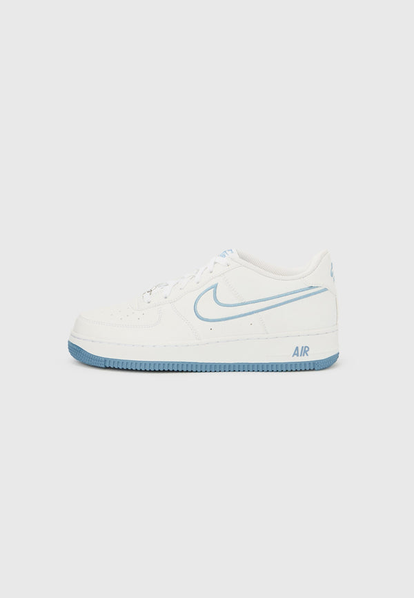 Nike Air Force 1 - White / Work Blue / Silver-coloured