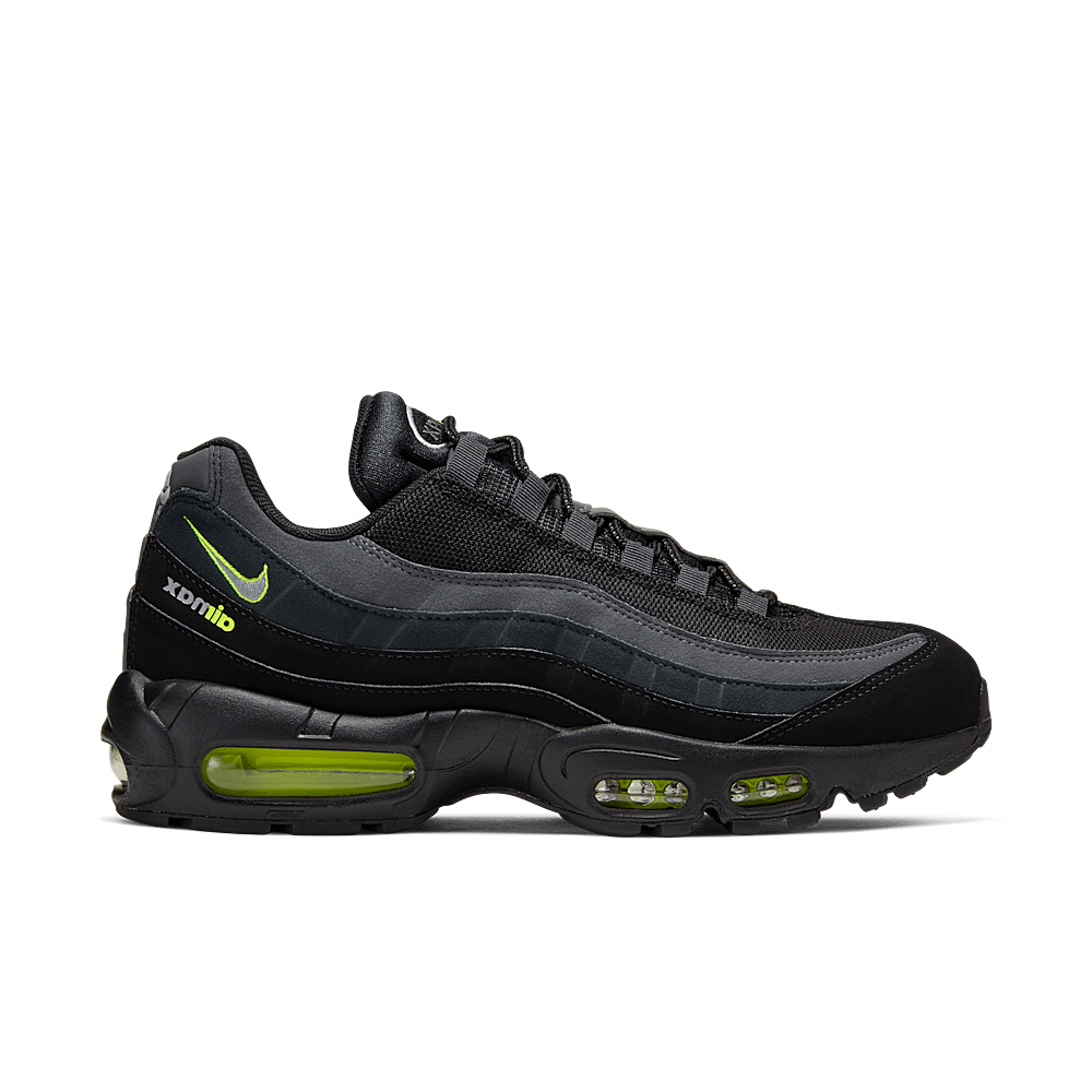 Nike Air Max 95 Retro Logo - Black Grey Volt