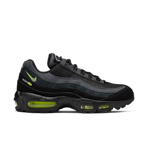 Nike Air Max 95 Retro Logo - Black Grey Volt