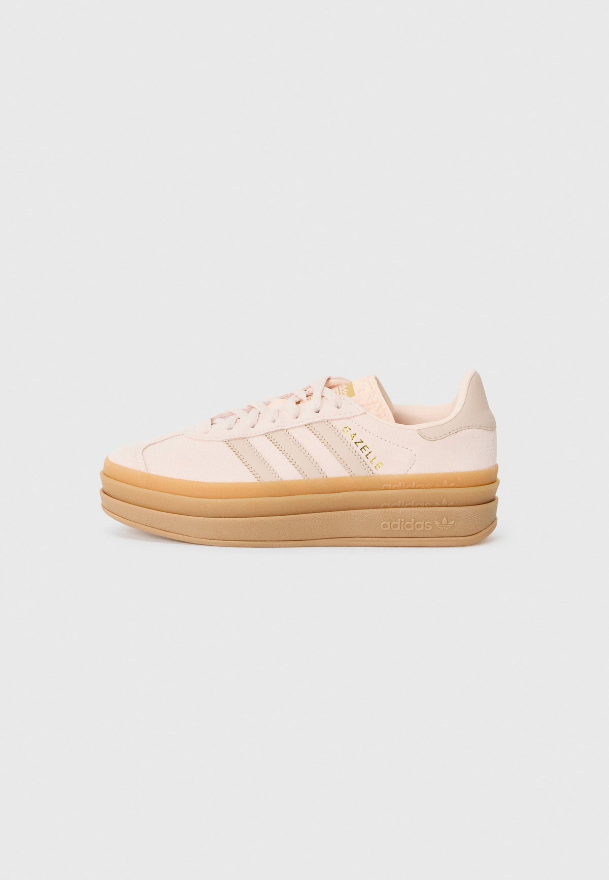 adidas Gazelle Bold J - Quartz / Wonder Taupe / Gum