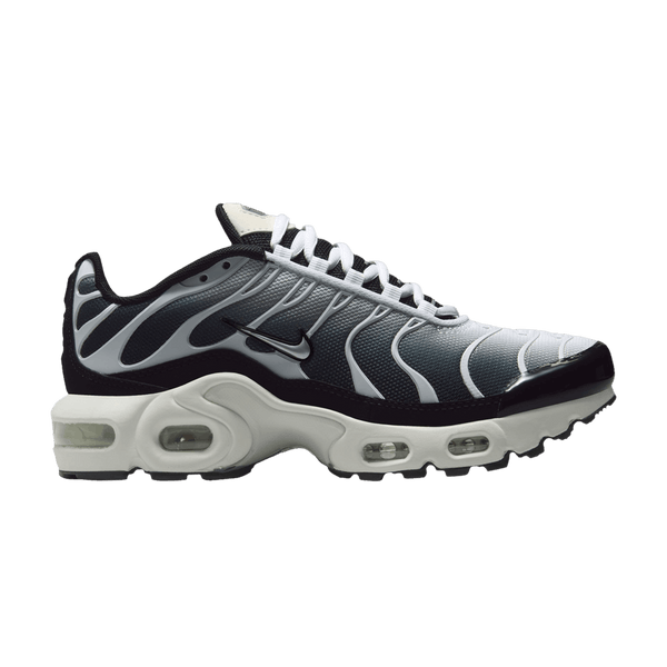 Nike Air Max Plus - Black White Sail Metallic Cool Grey