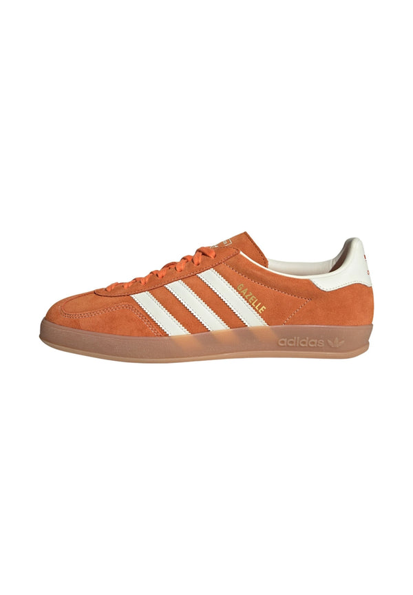 adidas Gazelle Indoor - Orange / Off White / Gold Met.