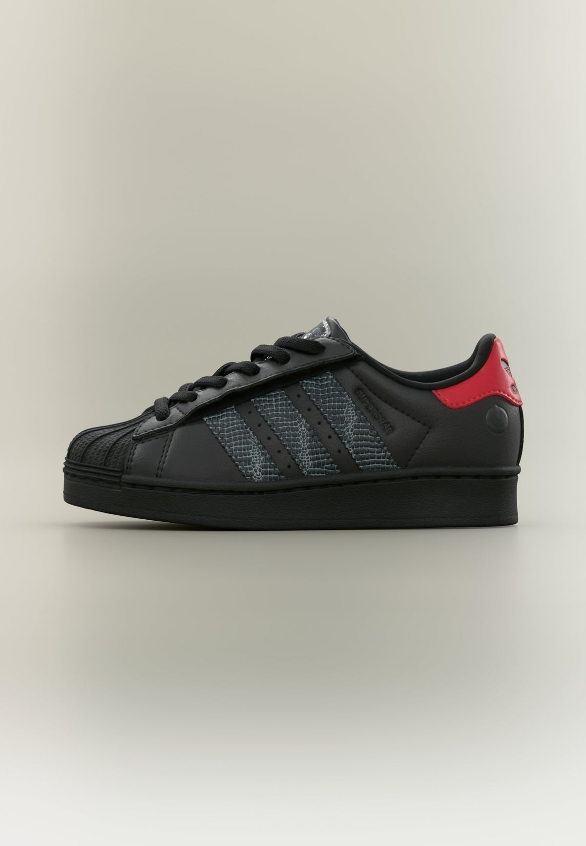 adidas Superstar Led Lights - Core Black / Red